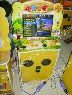 其他游藝設施-310個小游戲樂園 拳擊格斗月光寶盒小精靈動漫樂園投幣親子游戲機-.